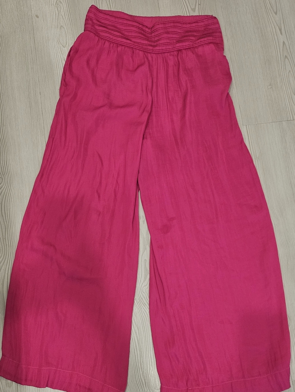 Versona Fuchsia Pleated Maxi Skirt